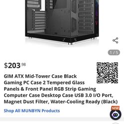 Pc Gaming Case GiM ….new !! 