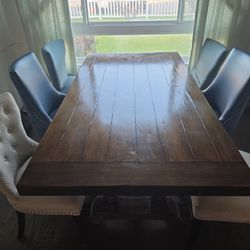 Dinner Table 6 Chairs