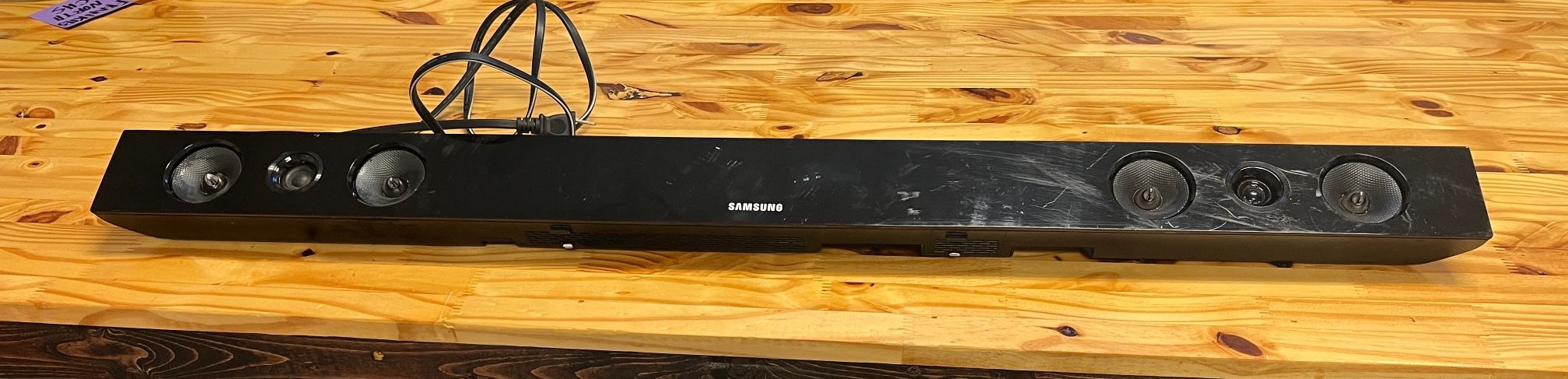 Samsung HW-E450 Sound Bar Black Dolby Digital HDMI No Remote 