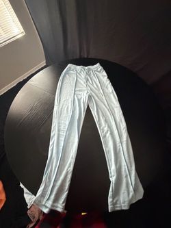 Light Blue Drawstring Lounge Pants
