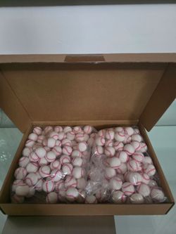 Baseball bouncy balls