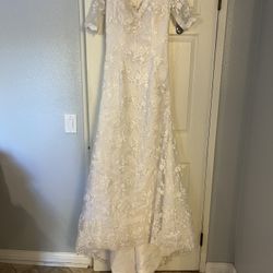 Wedding dress SZ- 8 (OBO)