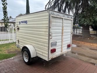 Small Enclosed Cargo Trailer