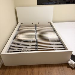 Full Size IKEA Bed Frame White