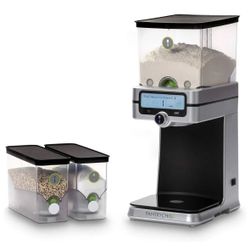 PantryChic Smart Storage System - Starter Kit - Automatically Measures & Dispenses from Storage Containers with Digital Scale Accuracy - Kitchen & Pan