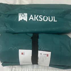 Aksoul Outdoor Camping Self Inflating Sleeping Pad Air Mattress