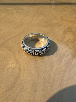 Chrome Hearts Eternity Vines Silver Ring