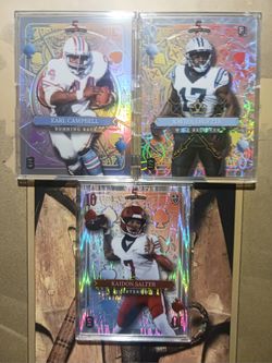 Really Nice Lot Of 3 Football 5 Card Draw RC, Numbered Cards 
