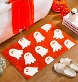 Halloween bathmat
