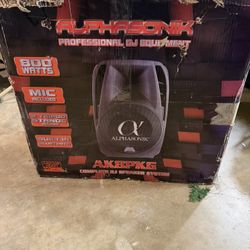 Speaker Alphasonik For Sale 