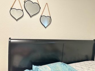 King frame and mattress