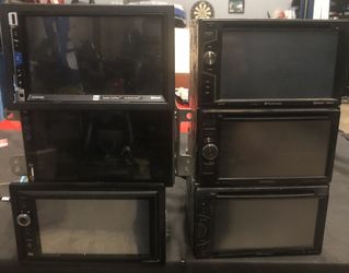 6 Double Din Radios For Sale