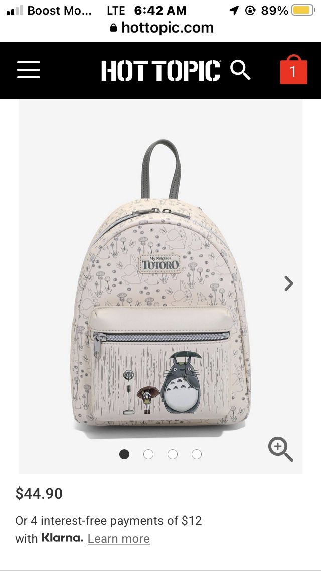 My Neighbor Totoro Mini Backpack