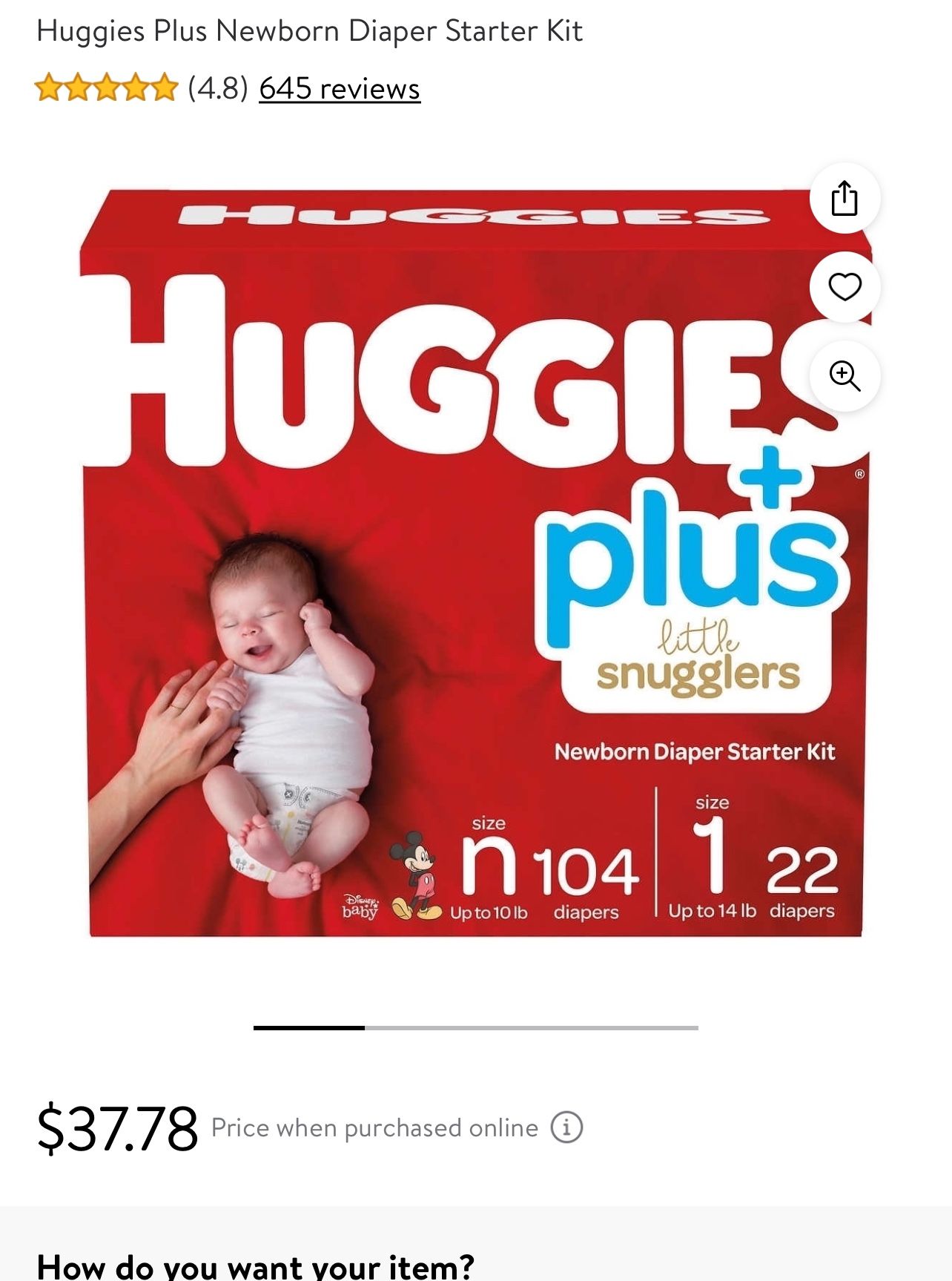 Size 1 Diapers Huggies 