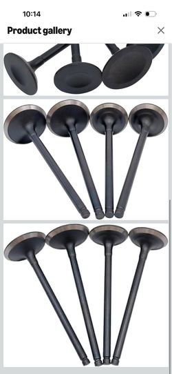 DEN: 14721-P8EA00/14711-RYEA0O  Intake and Exhaust Valve Set