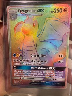 Dragonite Rare Pokemon card