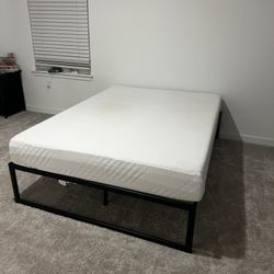 Zinus 14 Inch Metal Bed Frame And Milly Full Mattress 