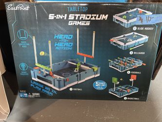 5 In 1 Table Top Stadium Games