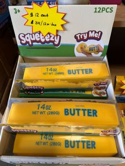 Large Squeezy Butter Squish Toy