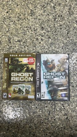 Tom Clancy’s Ghost Recon games for PC CD-ROM