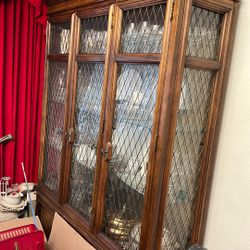 Fancy China cabinet