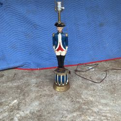 Composite antique lamp bicentennial
