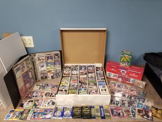 1000s of Baseball Cards From 80s-90s Many Pack Fresh including Sets, Packs, Stars, Hofs Rcs + More 