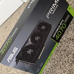 ASUS PRIME GPU 4070 SUPER