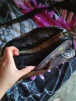 Camouflage Volcom Bag Fanny Pack Side Bag 