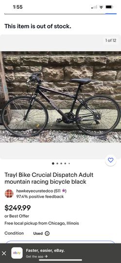 trayl dispatch mountain bike