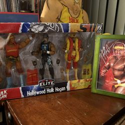 Hulk Hogan Elite 3 Pack And WWE2K15 Autograph 