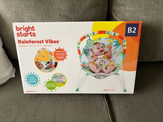 Bright Starts Rainforest Vibes Vibrating Bouncer