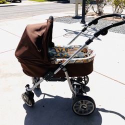 3-in-1 Stroller & Car seat & Bassinet USED