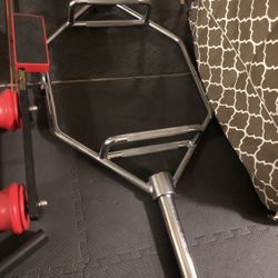 Fitness Hex Bar- Like New!
