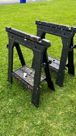 Pair of Work Horses / Saw Horses (1000 pound capacity)