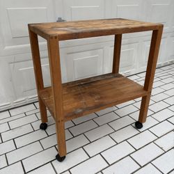 Nice Working Garage Projects, Wood Table. H34”x 18x30.5”. West BOCA 441& Yamato 