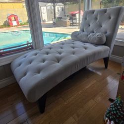 Grey Lounge Chair