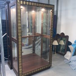 Illuminated Curio Cabinet DELIVERY~AVAILABLE 