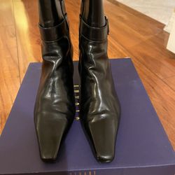 Stuart Weitzman, Black Boot, 6 1/2