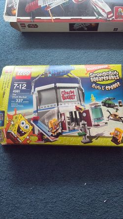 Lego spongebob The Chum Bucket 4981