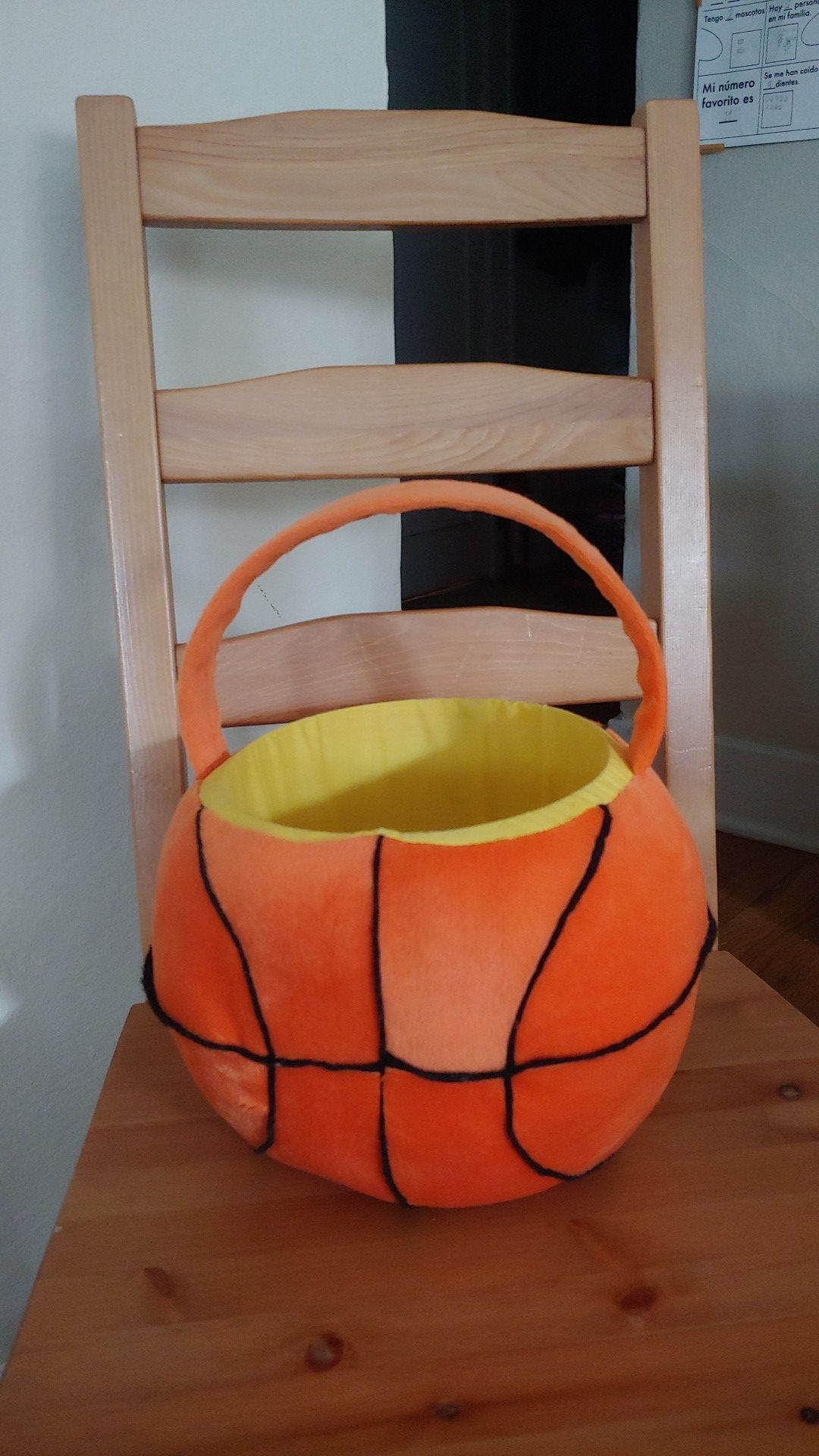 Basketball Candy Basket