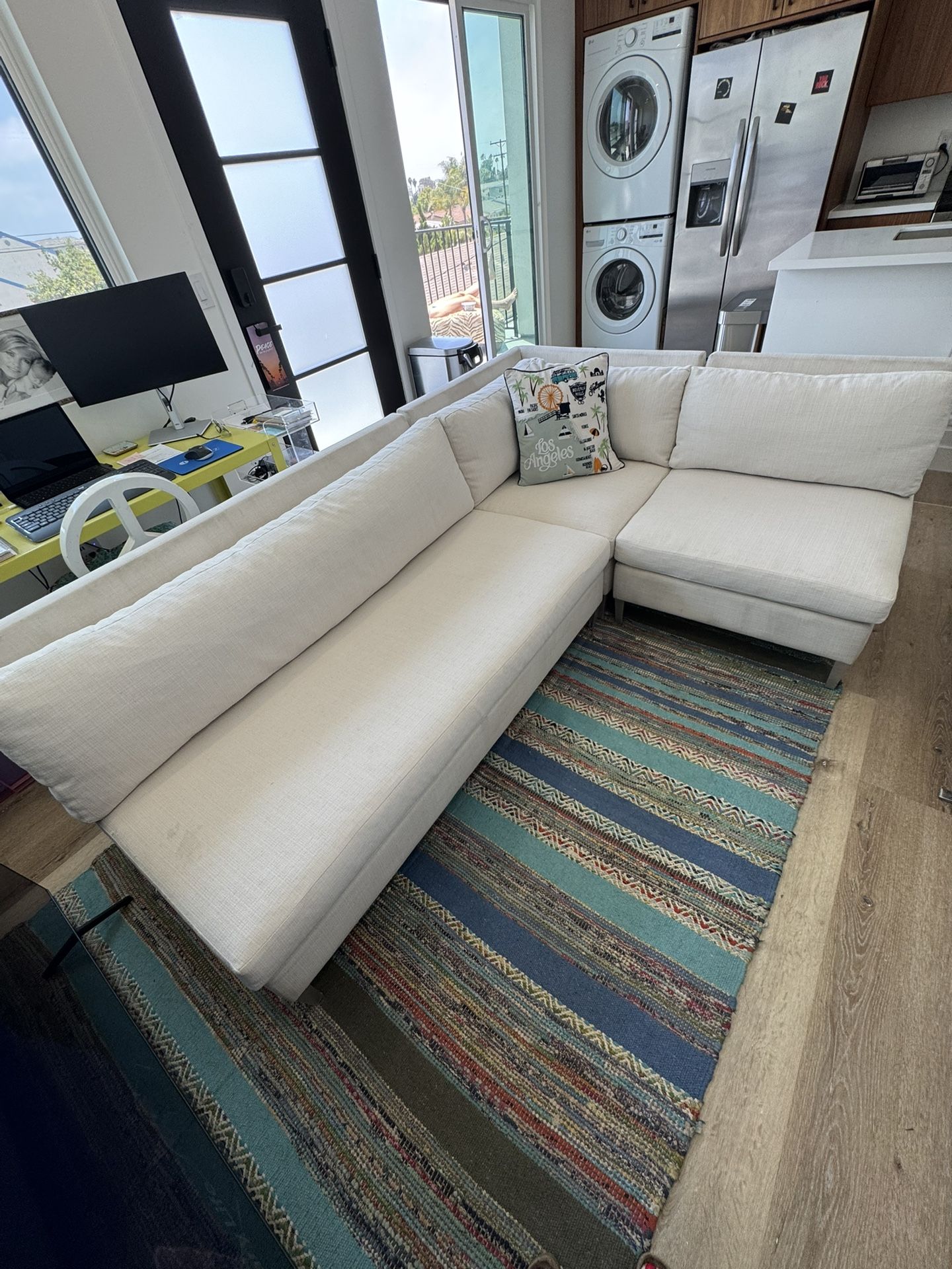 cb2 3pc sectional sofa… MUST SELL ASAP!!