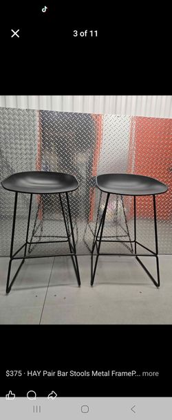 HAY Pair Bar Stools Metal FramePart of the "About A" collection, HAY