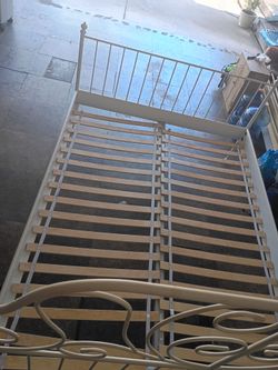 Queen bed frame