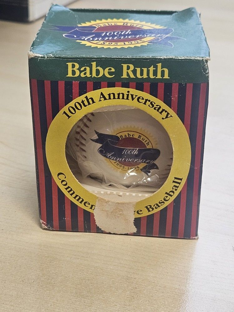 Babe Ruth 100th Anniversary 1(contact info removed) Commemorative Edition Baseball
