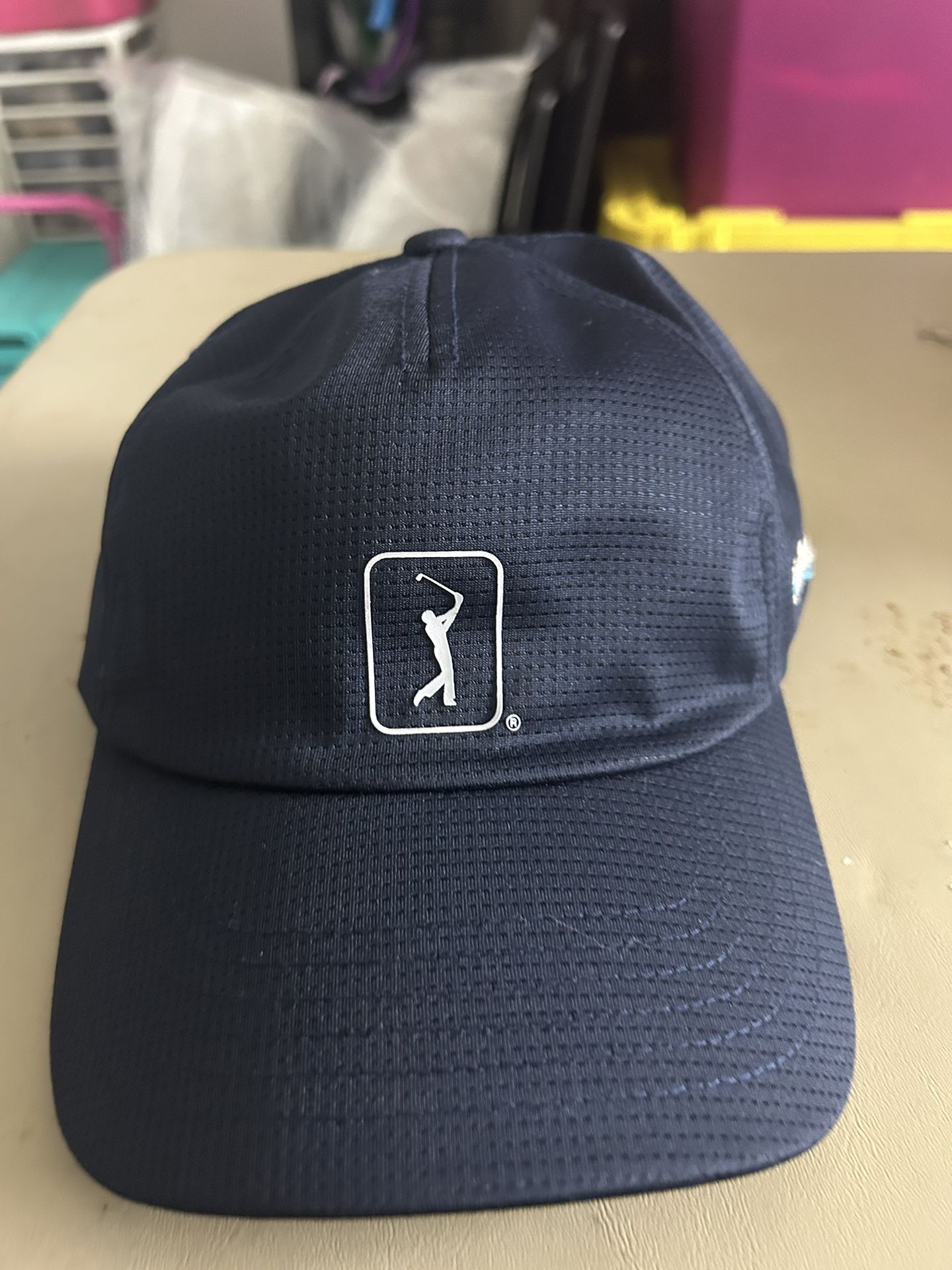 PGA Tour Golf Adjustable Blue cap
