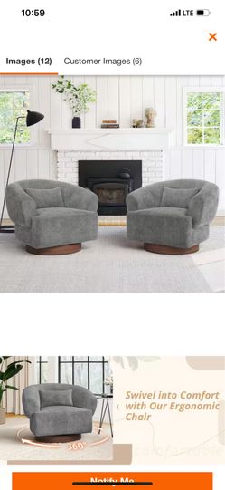 Open box 2 accent chairs