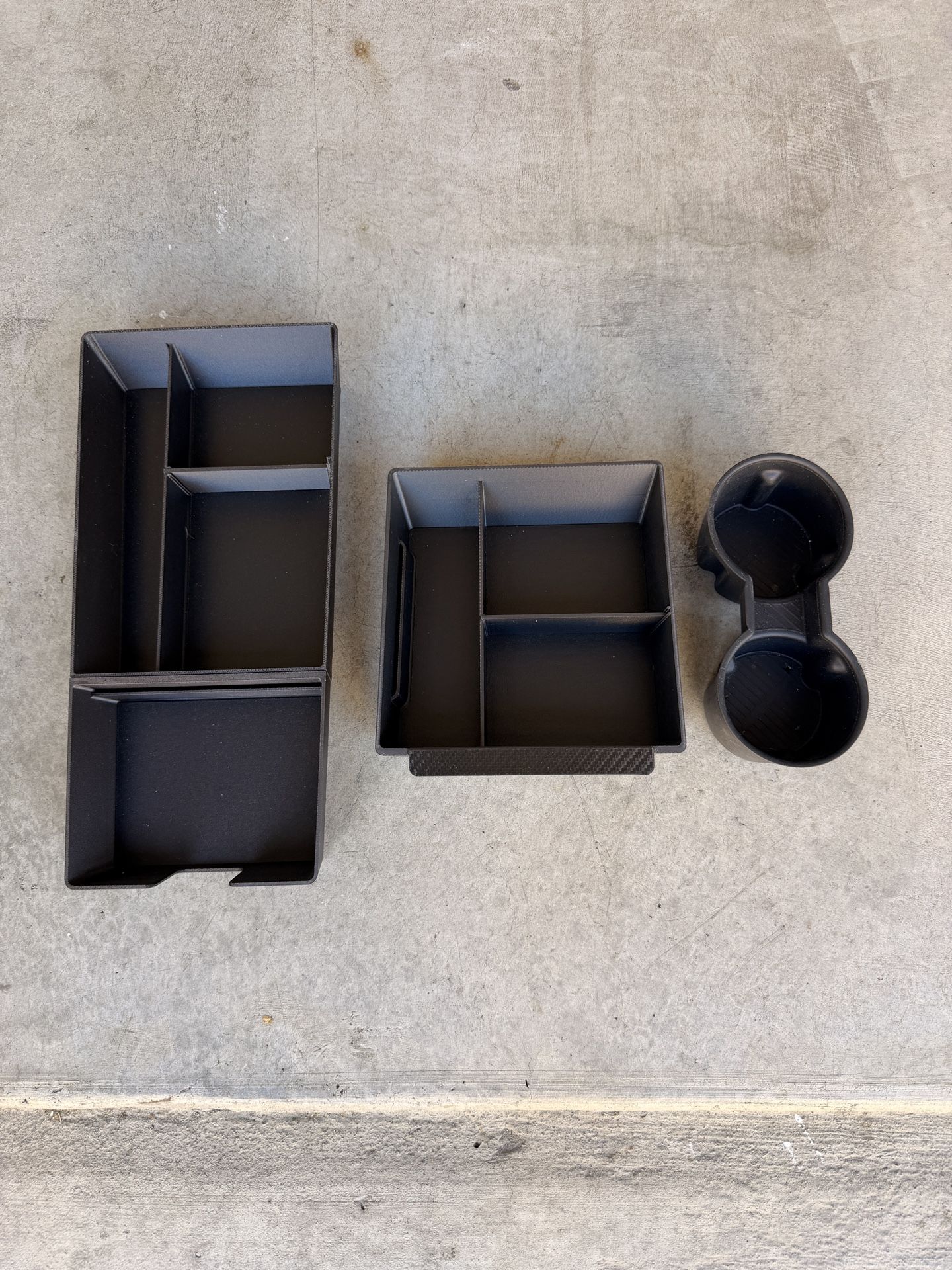 2021+ Tesla Model S Center Console Storage & Cup Holder