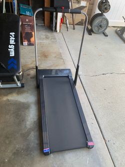 Compact treadmill