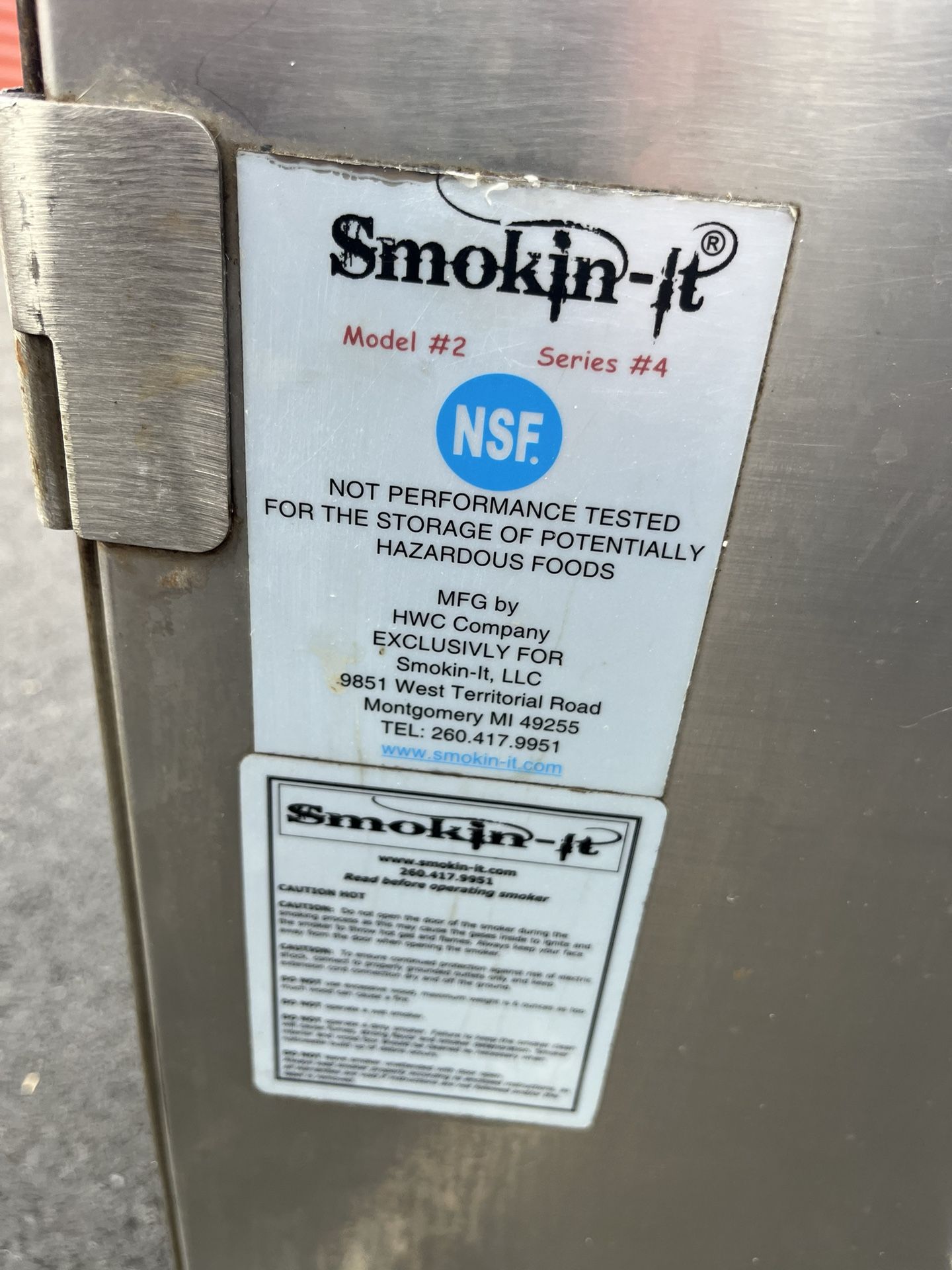 Smoker SmokinIt NSF Model 2 for Sale in Gig Harbor, WA OfferUp